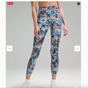 Lululemon Fast and Free High-Rise Tight 25” Size 4